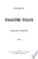 Storia dei viaggiatori italiani