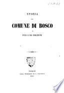 Storia del comune di Bosco