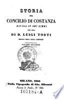 Storia del concilio di Costanza divisa in sei libri