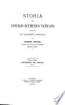 Storia del concilio ecumenico Vaticano