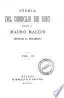 Storia del Consiglio dei Dieci narrata da Mauro Macchi