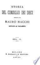 Storia del Consiglio dei Dieci narrata da Mauro Macchi