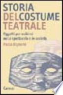 Storia del costume teatrale