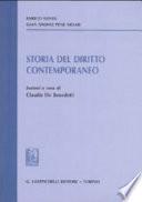 Storia del diritto contemporaneo