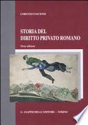 Storia del diritto privato romano