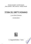 Storia del diritto romano