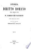 Storia del Diritto romano nel medio evo