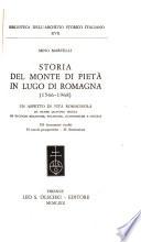 Storia del Monte di pietà in Lugo di Romagna, 1546-1968