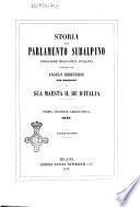 Storia del Parlamento subalpino, iniziatore dell'unità italiana