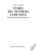 Storia del pensiero comunista