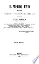 Storia del pensiero nel medio evo