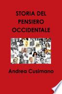 STORIA DEL PENSIERO OCCIDENTALE