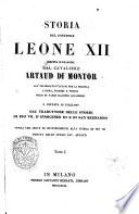 Storia del pontefice Leone 12