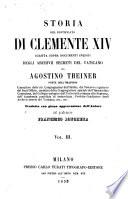 Storia del pontificato di Clemente 14