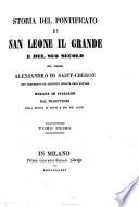Storia del pontificato di San Leone il Grande e del suo secolo