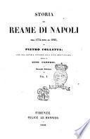 Storia del reame di Napoli dal 1734 sino al 1825 di Pietro Colletta