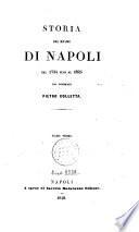 Storia del reame di Napoli dal 1734 sino al 1825