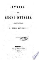Storia del Regno d'Italia, divisa in quattro libri