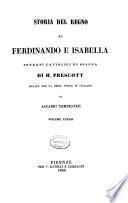 Storia del regno di Ferdinando e Isabella sovrani cattolici di Spagna
