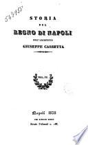 Storia del regno di Napoli dell'architetto Giuseppe Cassetta