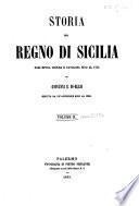 Storia del Regno di Sicilia dall'epoca oscura e favolosa sino al 1774