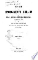 Storia del risorgimento e dell'indipendenza dal 1850 al 1860