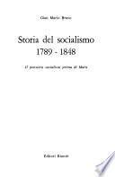 Storia del socialismo, 1789-1848