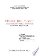 Storia del Soviet, della Costituente e della Costituzione nella Russia rivoluzionaria