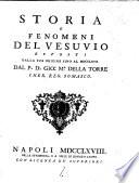 Storia del Vesuvio sin al 1767
