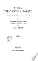 Storia dell'antica Torino, Julia Augusta Taurinorum, scritta sulla fede de' vetusti autori e delle sue iscrizioni e mura