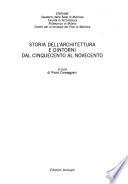 Storia dell'architettura e dintorni dal Cinquecento al Novecento