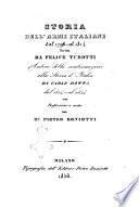 Storia dell'armi italiane dal 1796 al 1814 scritta da Felice Turotti