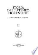 Storia dell'Ateneo fiorentino