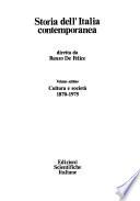 Storia dell'Italia contemporanea: Cultura e società, 1870-1975