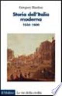 Storia dell'Italia moderna, 1550-1800