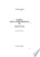 Storia della bibliografia: Manualistica, didattica, e riforme nel sec. XVIII