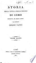 Storia della citt A a e della diocesi di Como esposta in dieci libri
