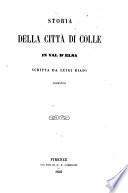 Storia della citta di Colle in Val d'Elsa