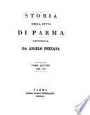 Storia della città di Parma, continuata da Angelo Pezzana ...