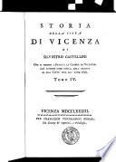 Storia della città di Vicenza ... sino all'anno 1630