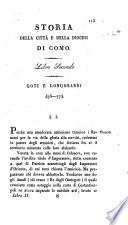 Storia della città e della diocesi di Como esposta in dieci libri dal professore Cesare Cantù. Dedicata all'Inclita Congregazione municipale di Como. Fascicolo primo \-decimo]