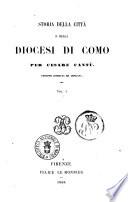 Storia della città e della diocesi di Como per Cesare Cantù