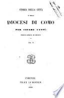 Storia della città e della diocesi di Como per Cesare Cantù