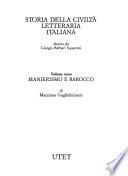 Storia della civiltà letteraria italiana