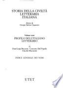 Storia della civiltà letteraria italiana