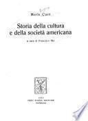 Storia della cultura e della società americana