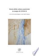 Storia della cultura materiale in tempo di COVID-19