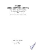 Storia della cultura veneta: Dal primo Quattrocento al Concilio di Trento. 3 v