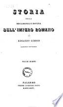 Storia della decadenza e rovina dell'impero romano di Edoardo Gibbon