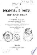 Storia della decadenza e rovina dell'Impero Romano